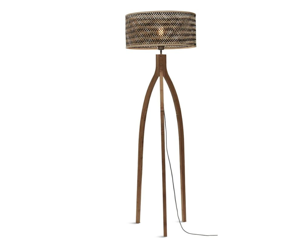 Floor Lamp - JAVA - 3-Legs - Bamboo