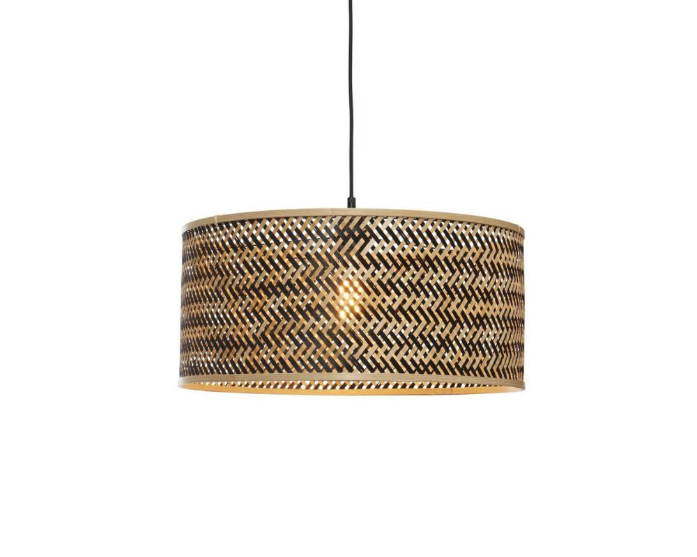 Hanglamp - JAVA - Bamboe - Rond / Recht