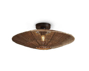 Ceiling Lamp - IGUAZU - Jute / Flat