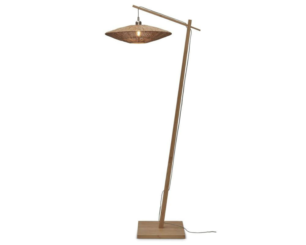 Floor Lamp - IGUAZU - Bamboo - Disc