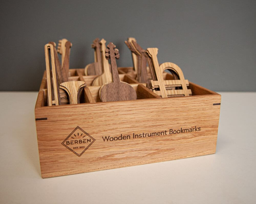 bookmark drumstick oak