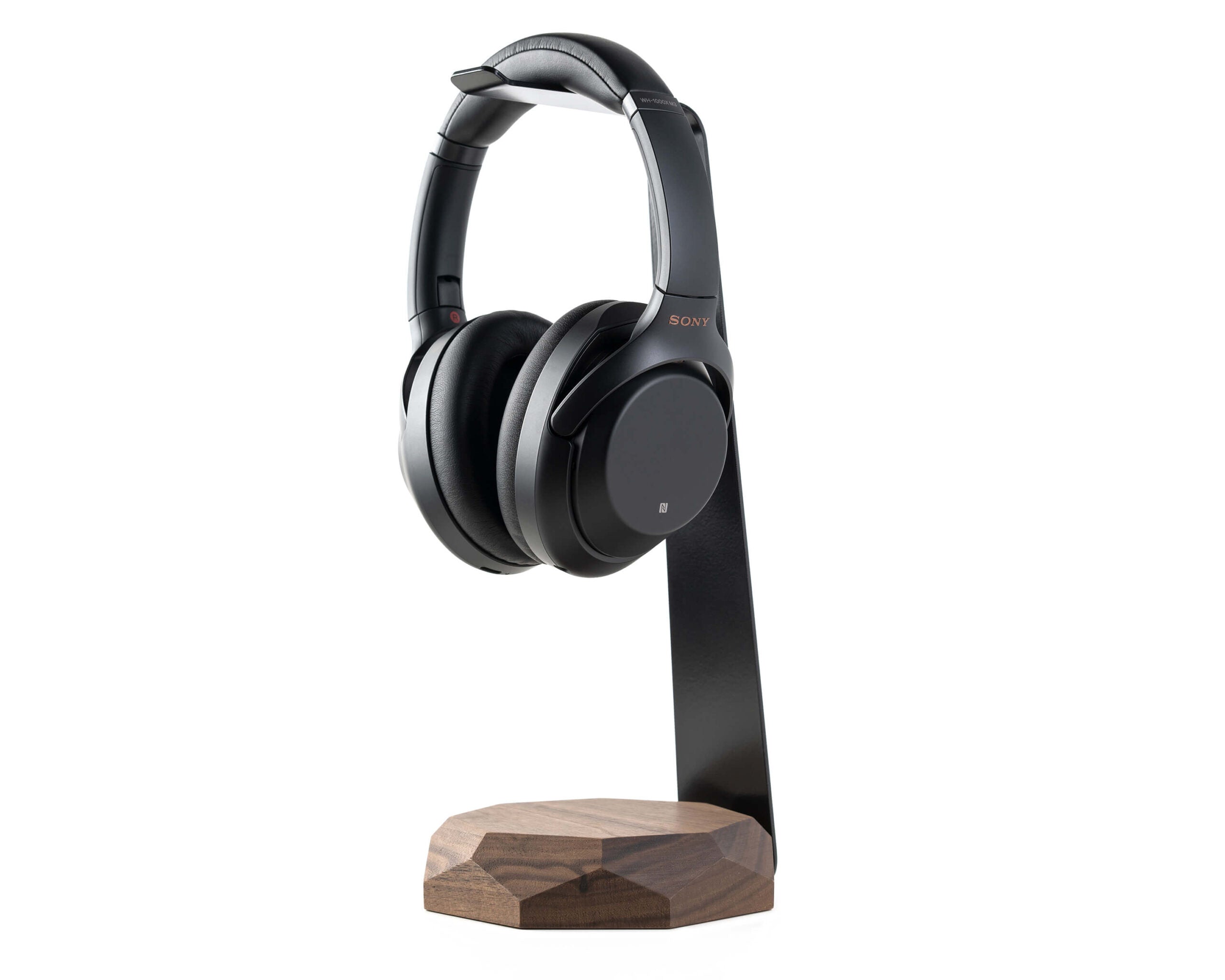 2 in 1 headphone stand oakywood walnut 3