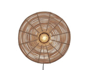 Wandlamp - TANAMI - Rotan - Schijf