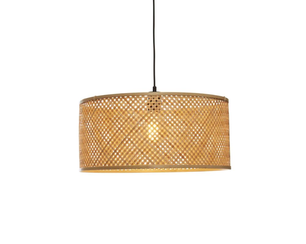 Hanging Lamp - JAVA - Bamboo - Round / Straight