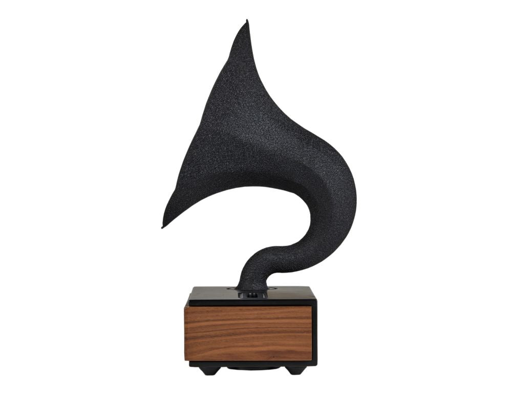 acoustibox walnoot 2.0 zijkant