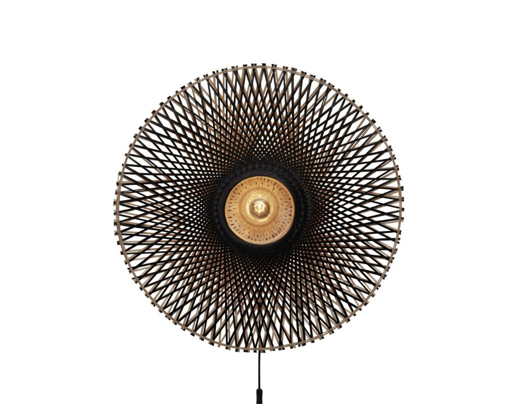 Wall Lamp - KALIMANTAN - Bamboo - Round
