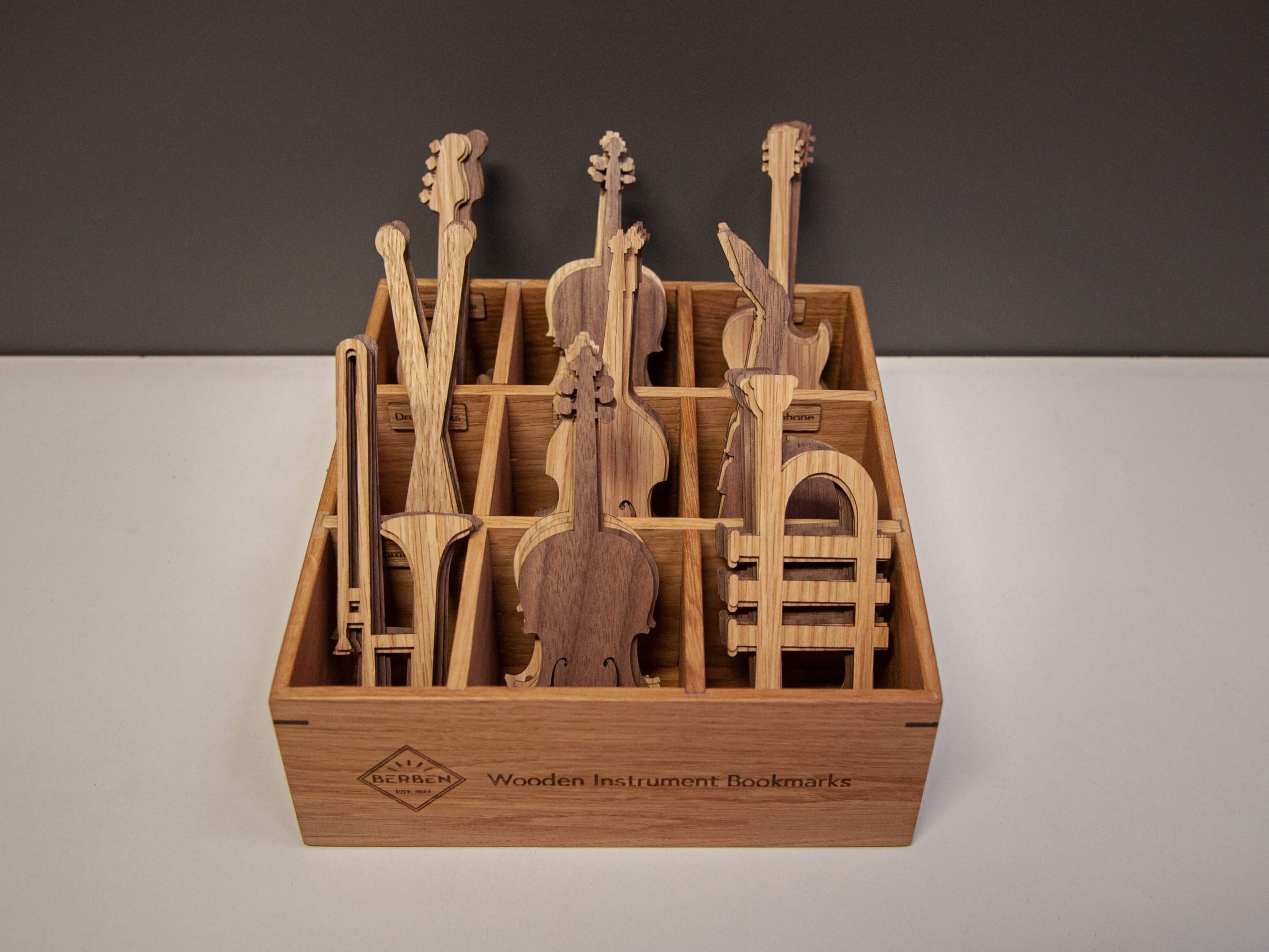 bookmark drumstick oak