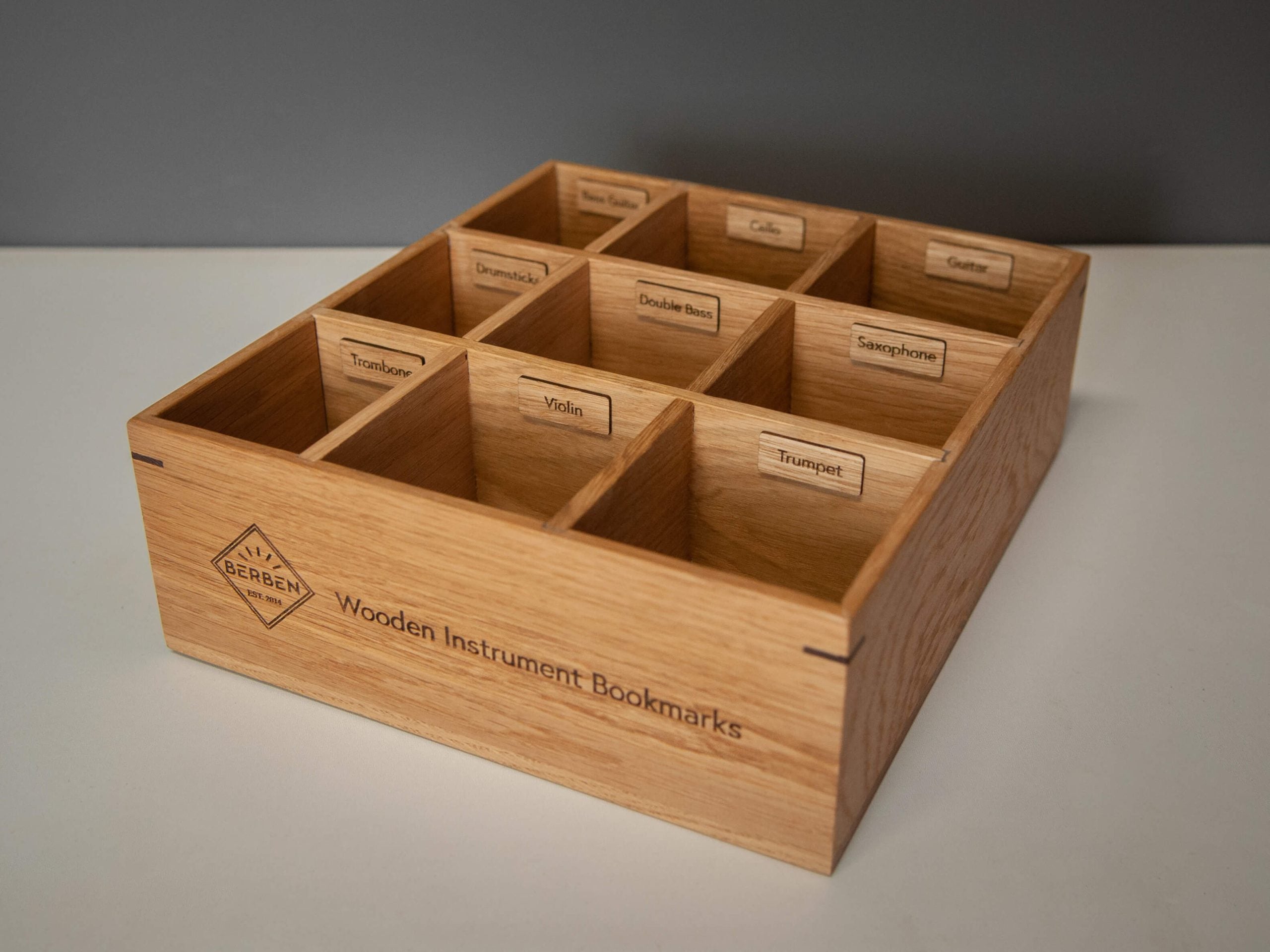 bookmark drumstick oak