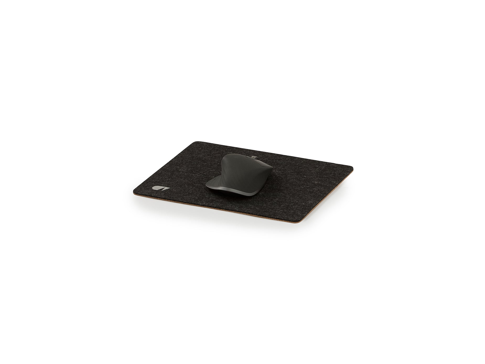 felt &amp; cork mouse pad anthracite