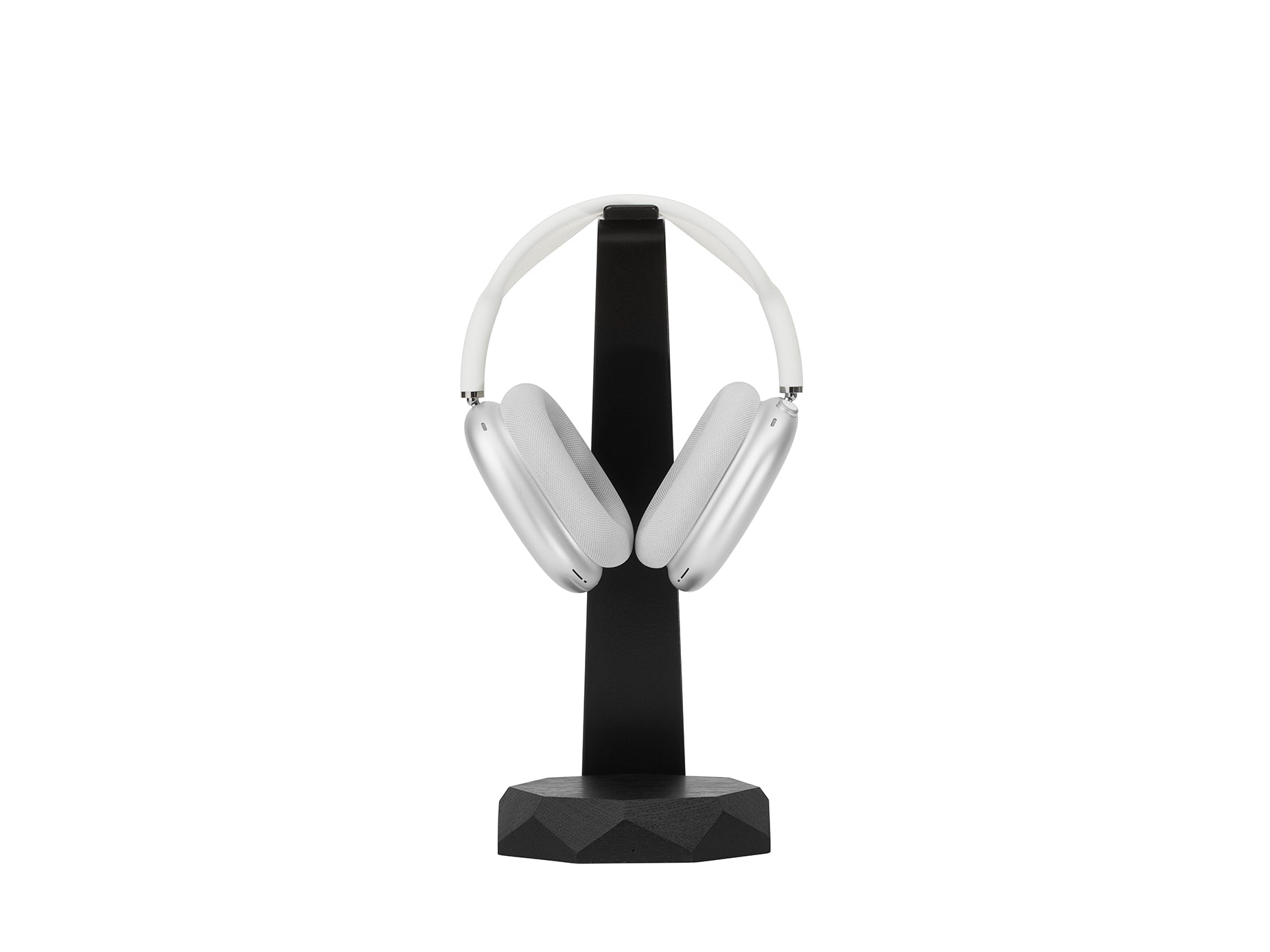 2 in 1 headphone stand & wireless charger – black