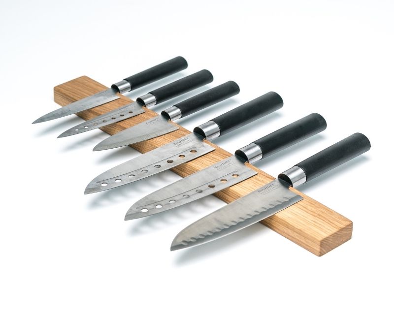 knife magnetic holder oak large (2)