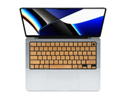 wooden macbook keycaps