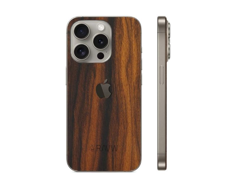 rauw iphone skin 15 pro rosewood