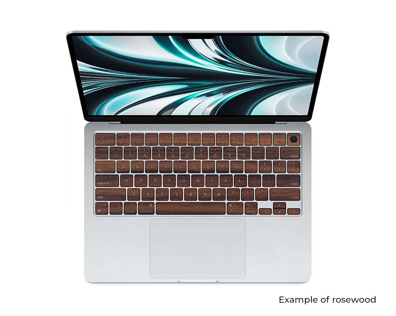rauw keycaps rosewood macbookair