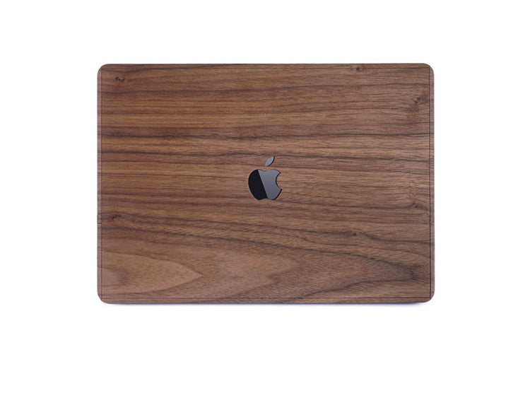 rauw walnoot macbook front