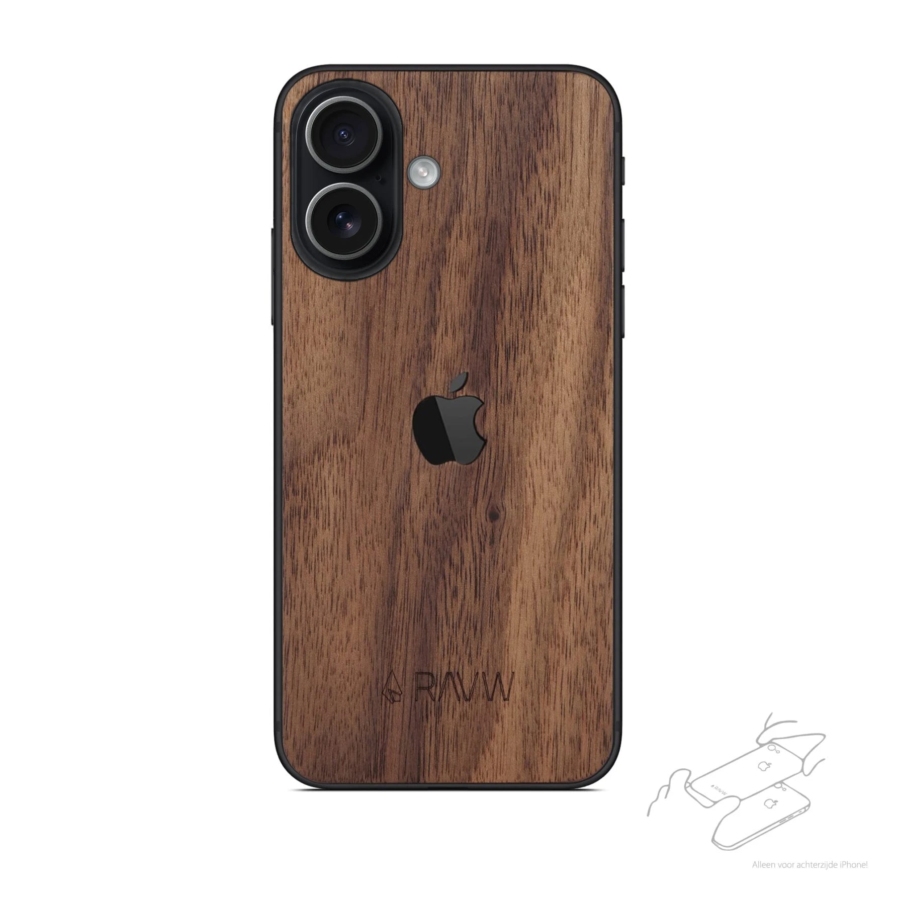 Houten iPhone-skin
