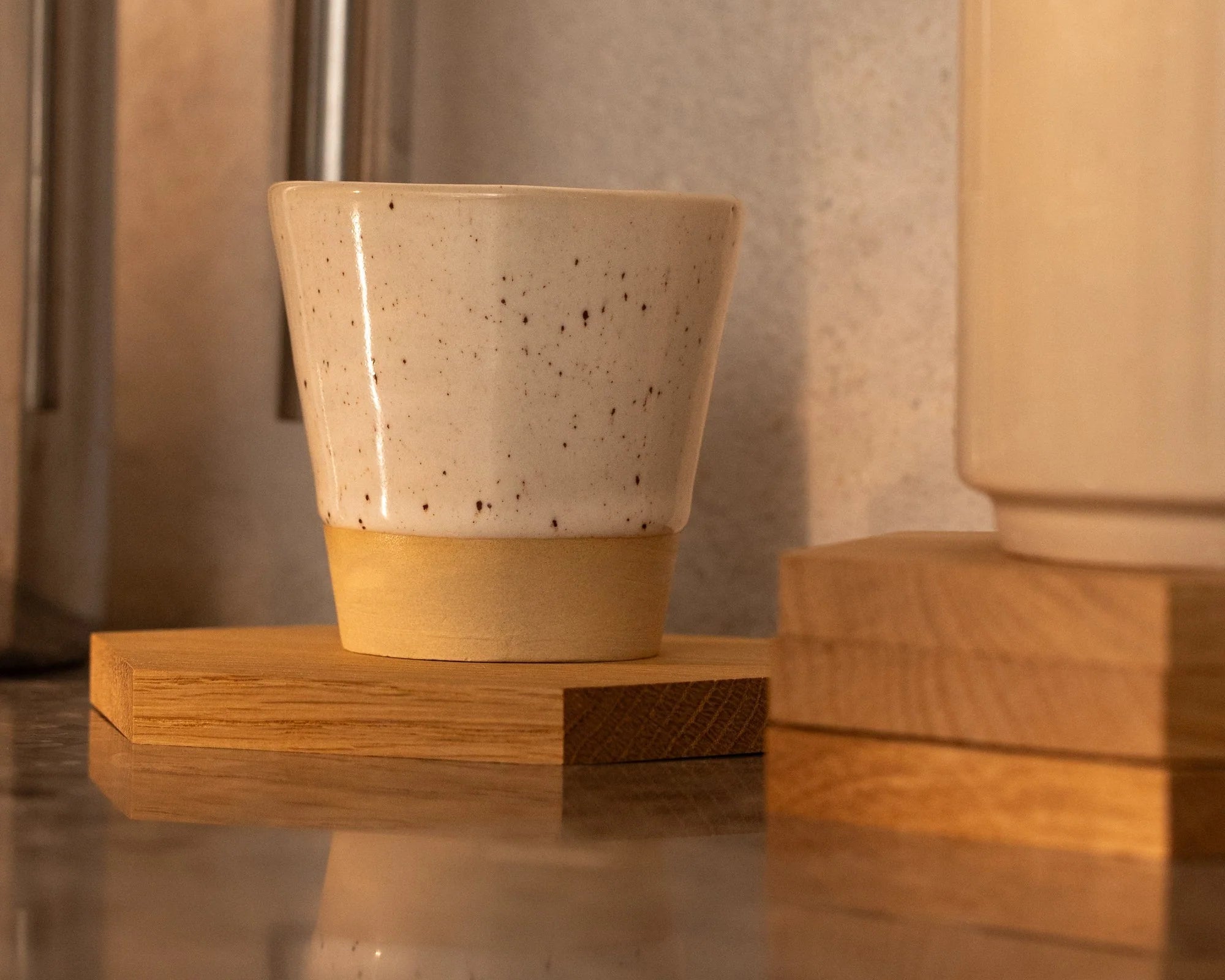 Hexagon Coasters - Oak - Set of 4