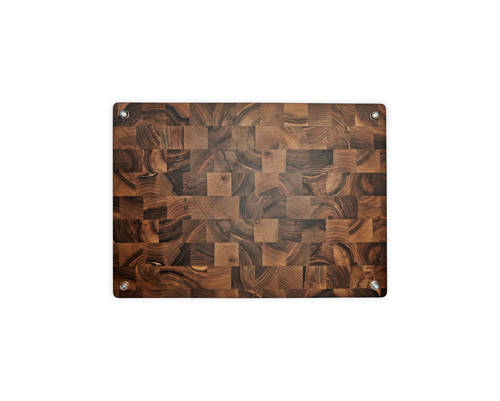 End-Grain Cutting Board - Walnut - 3/4 Juice Groove
