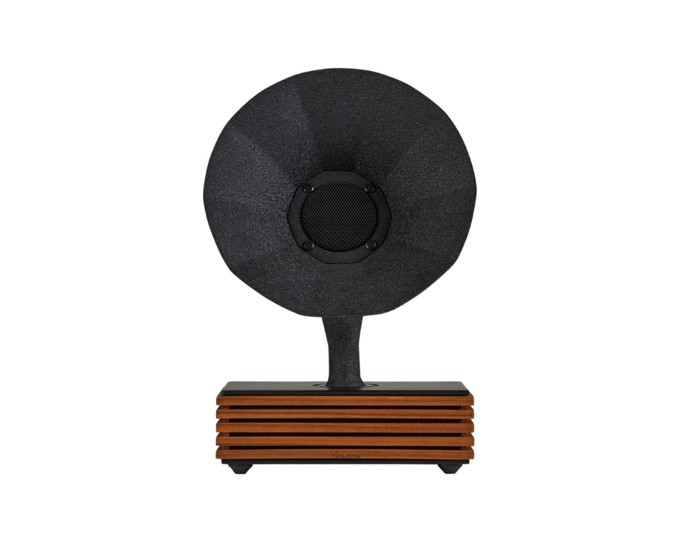 bluetooth speaker acoustibox walnut