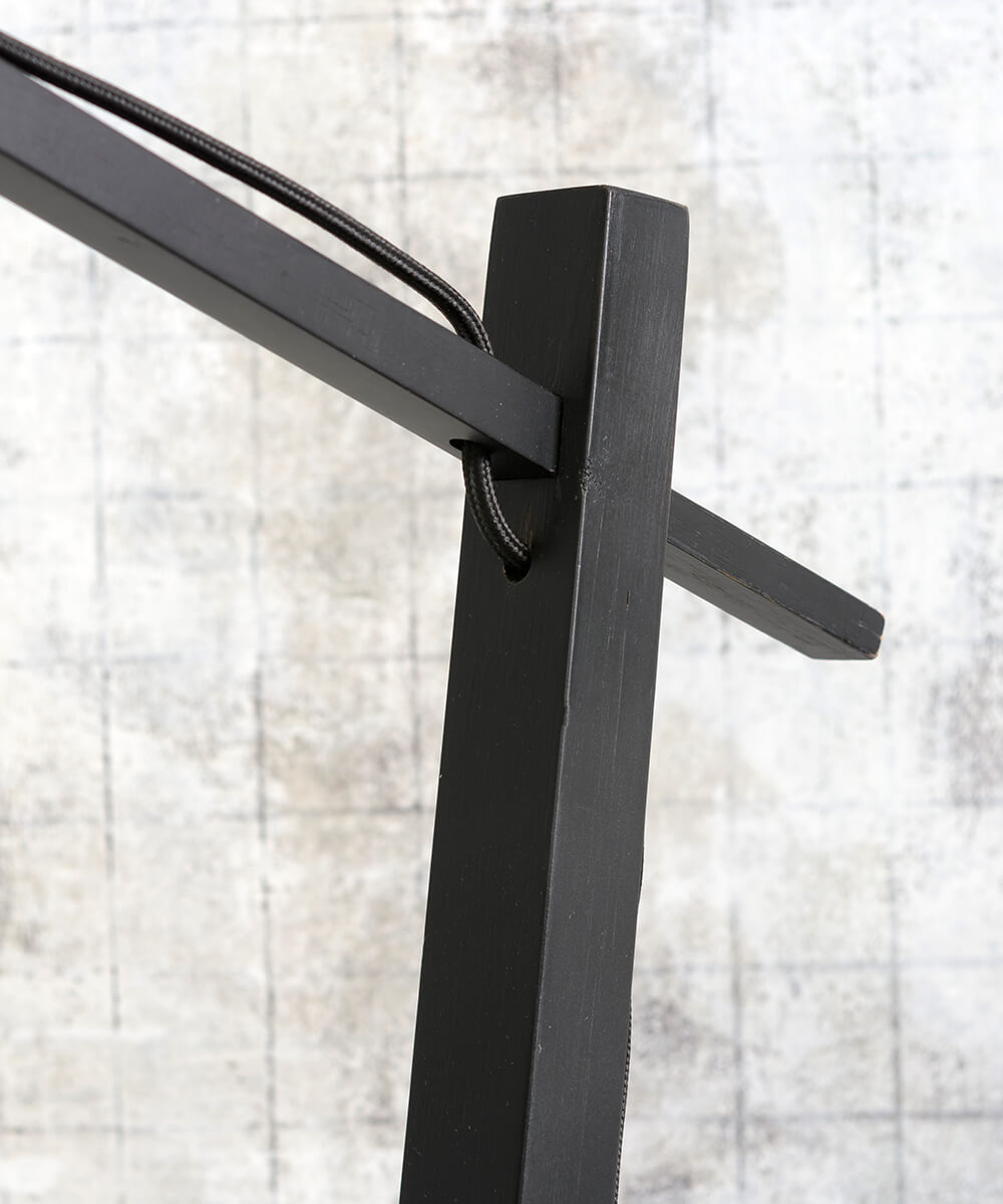 Floor Lamp - ANDES - Bamboo/Linen