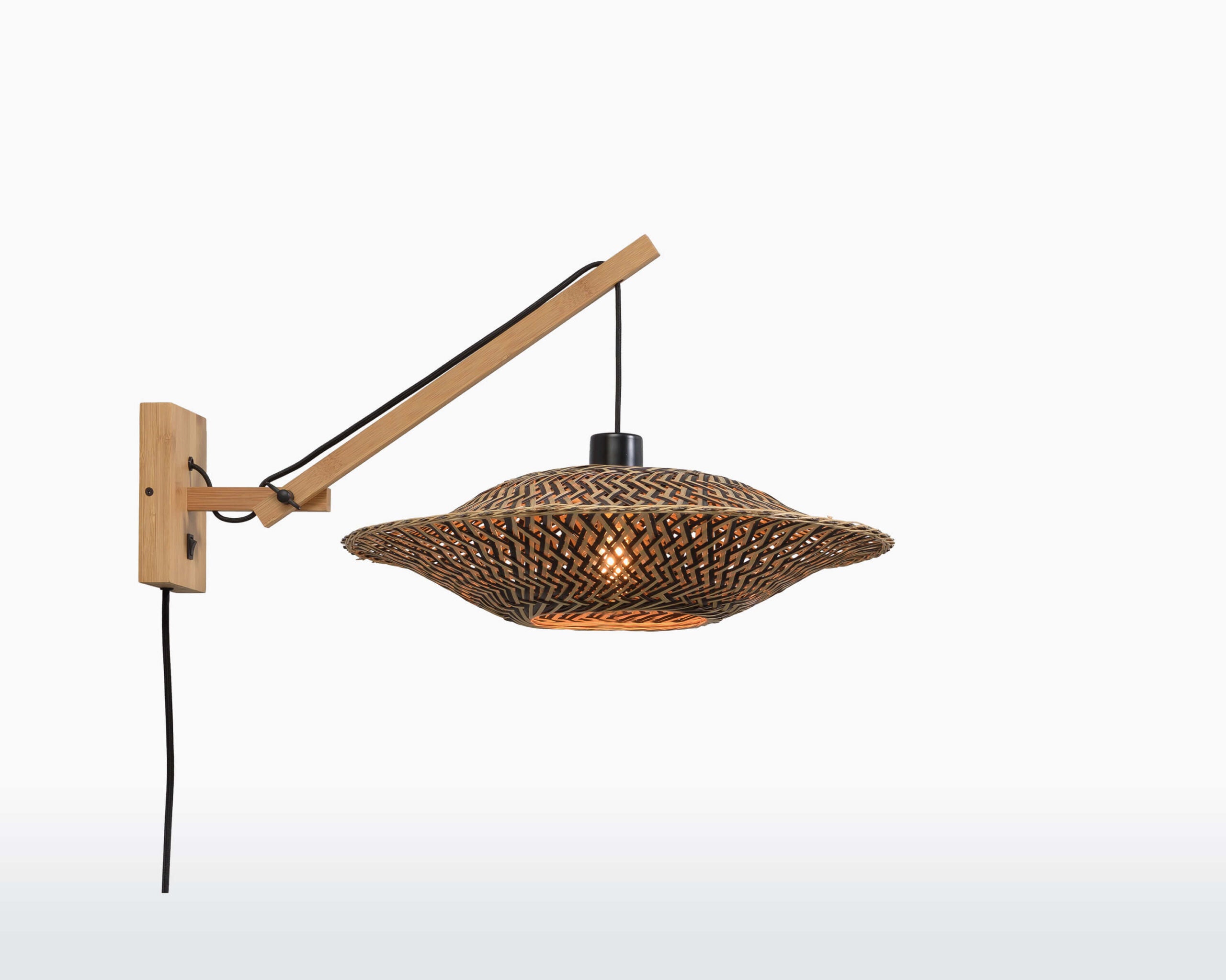 bali wall lamp bamboo good mojo