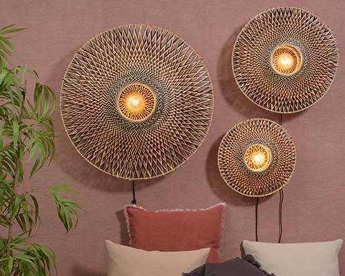 bali wall lamps good mojo bamboo