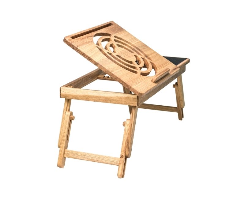 bed stand for laptop oak 7