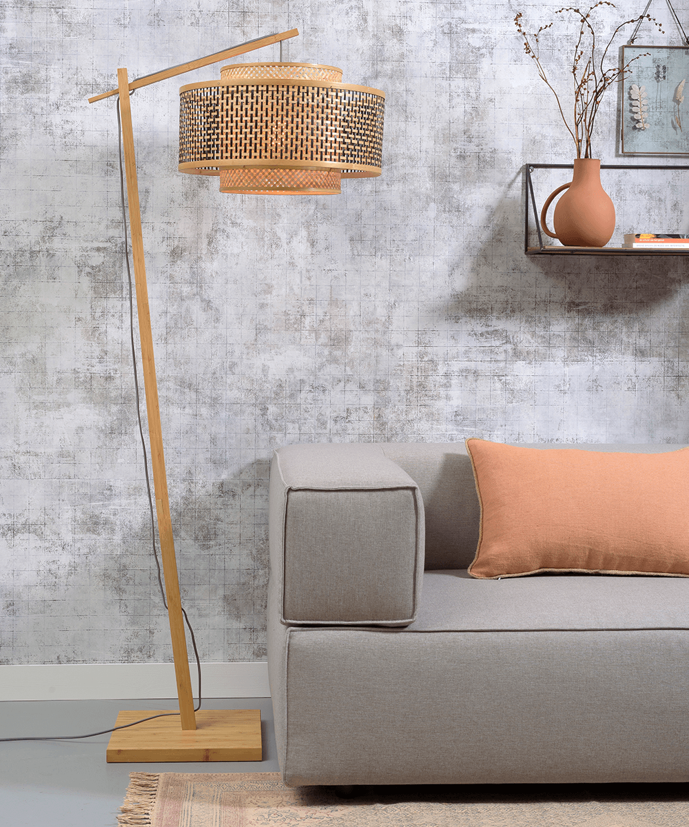 Floor Lamp - BHUTAN - Bamboo