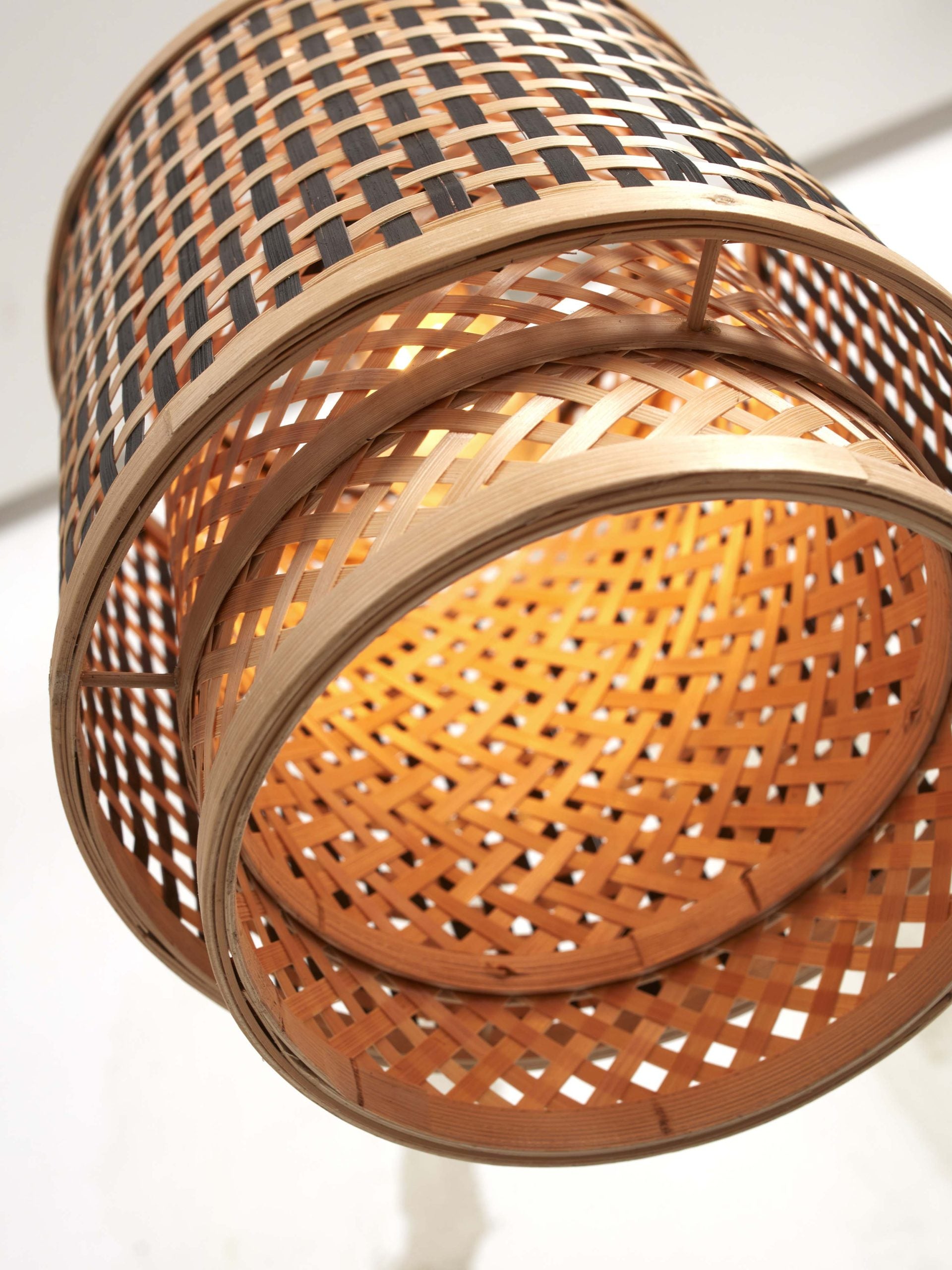 Hanging Lamp - BHUTAN - Bamboo / Shade