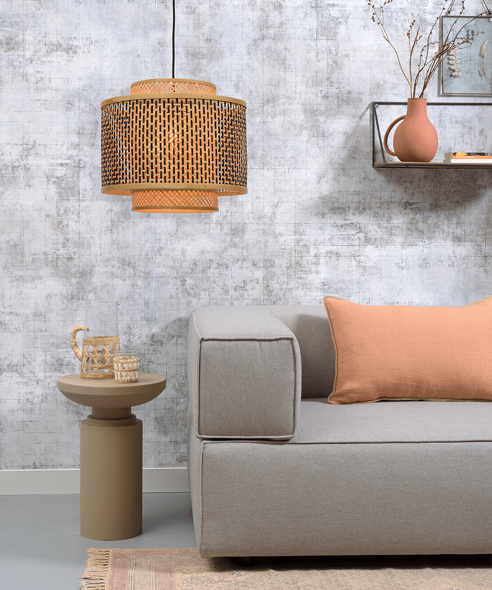 Hanging Lamp - BHUTAN - Bamboo