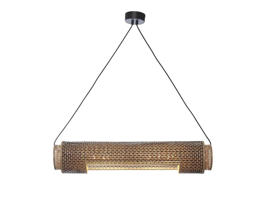 Hanging Lamp - BHUTAN - Bamboo - Cylinder