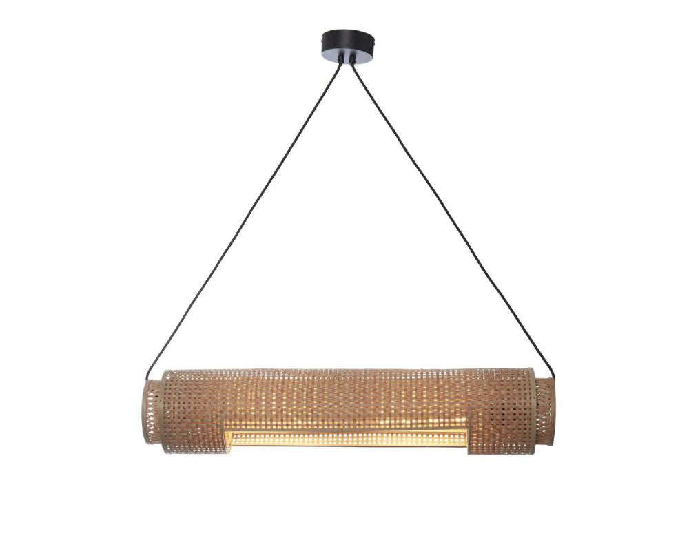 Hanging Lamp - BHUTAN - Bamboo - Cylinder