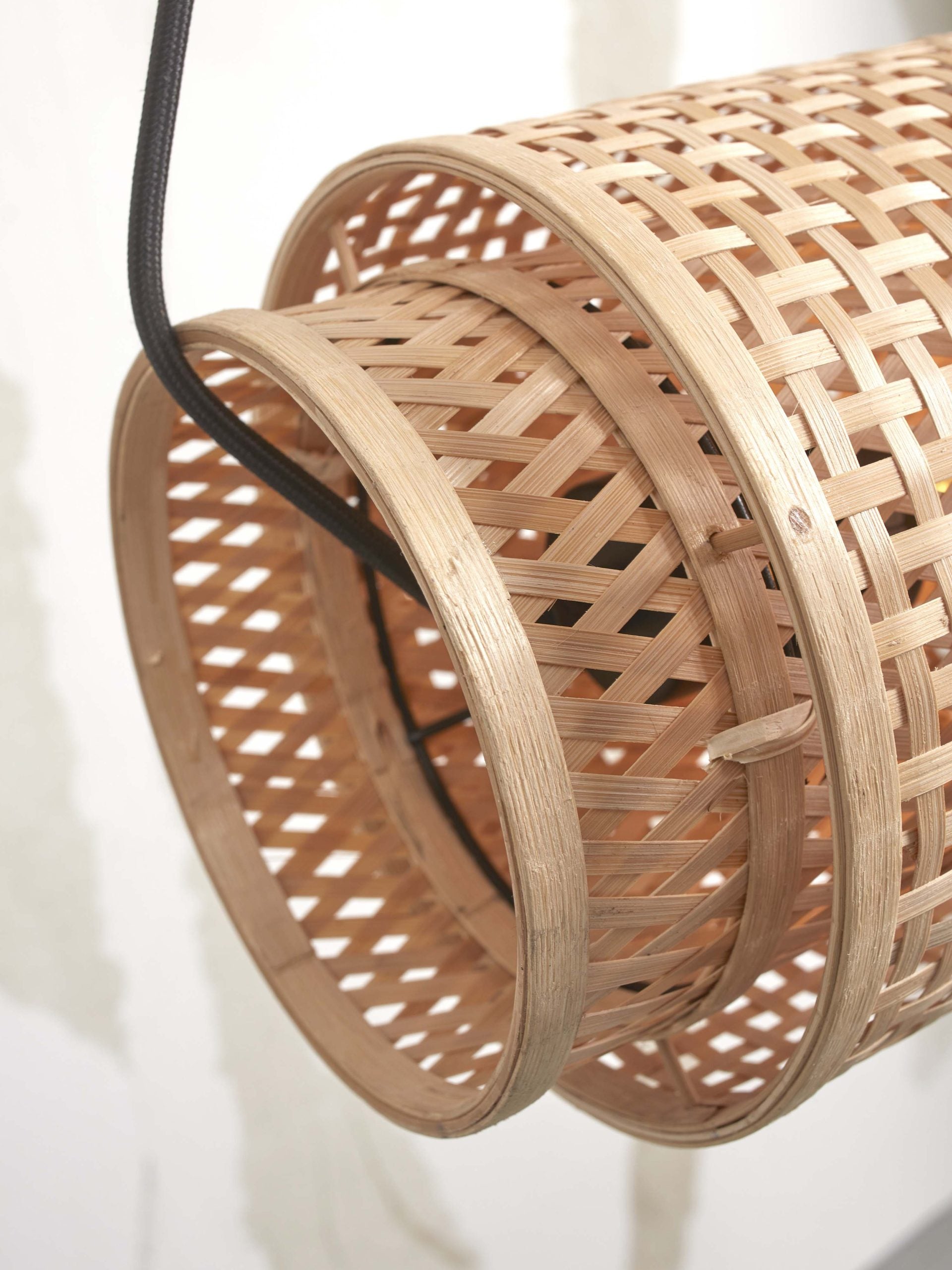 Hanging Lamp - BHUTAN - Bamboo - Cylinder