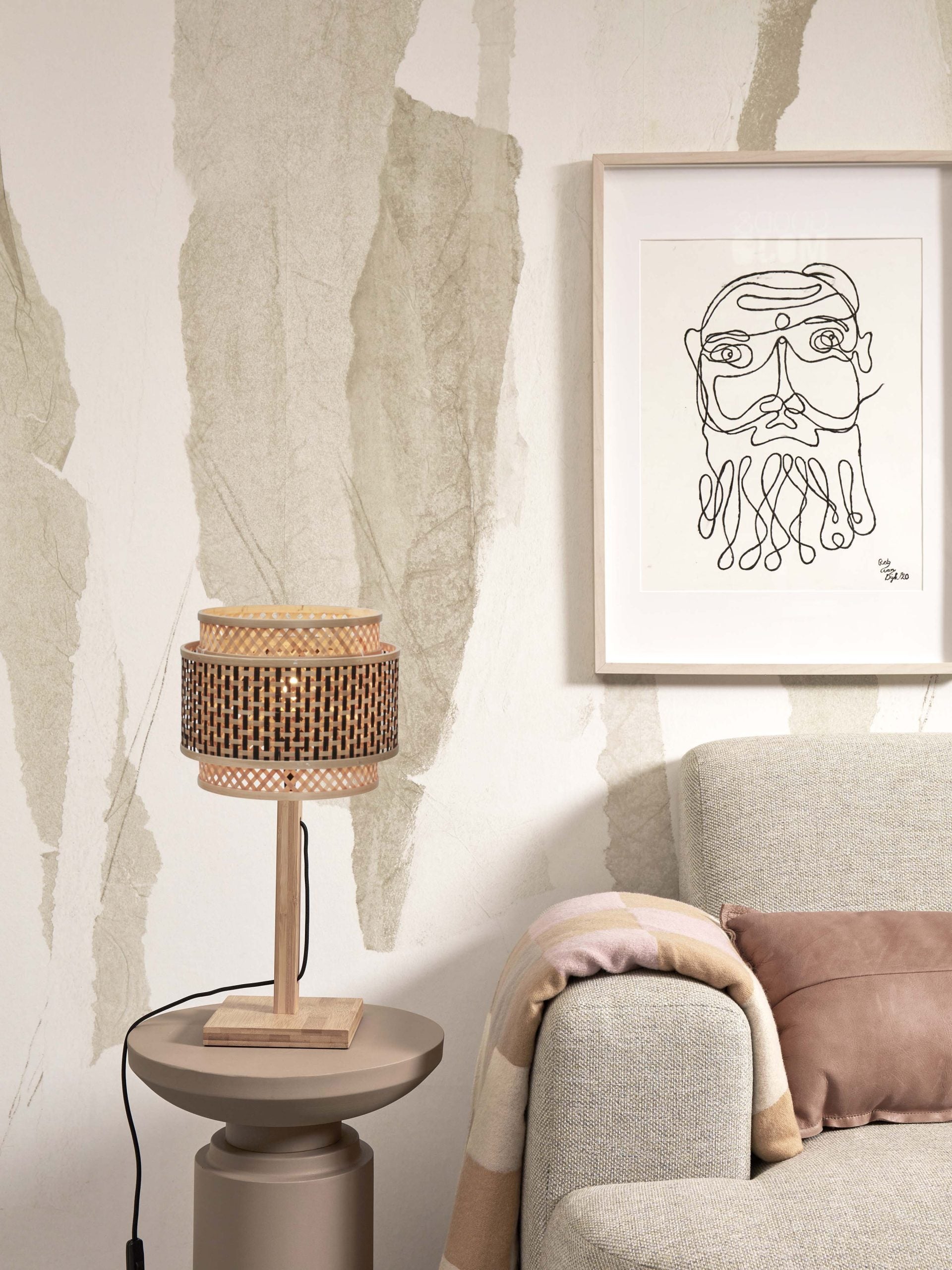 Table Lamp - BHUTAN - Bamboo