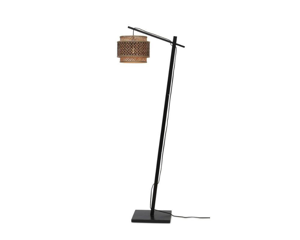 bhutan vloerlamp zwart small nobulb