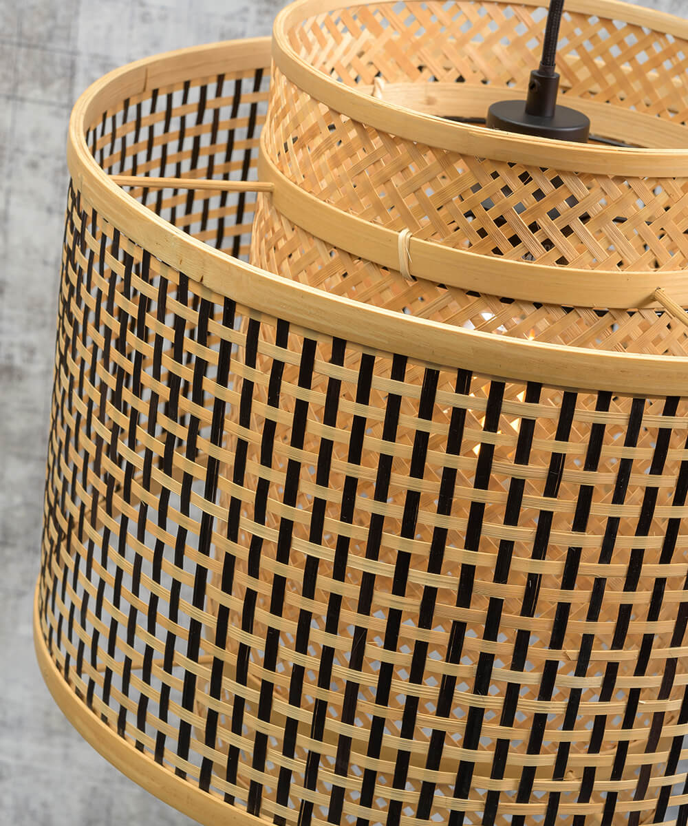 Hanging Lamp - BHUTAN - Bamboo