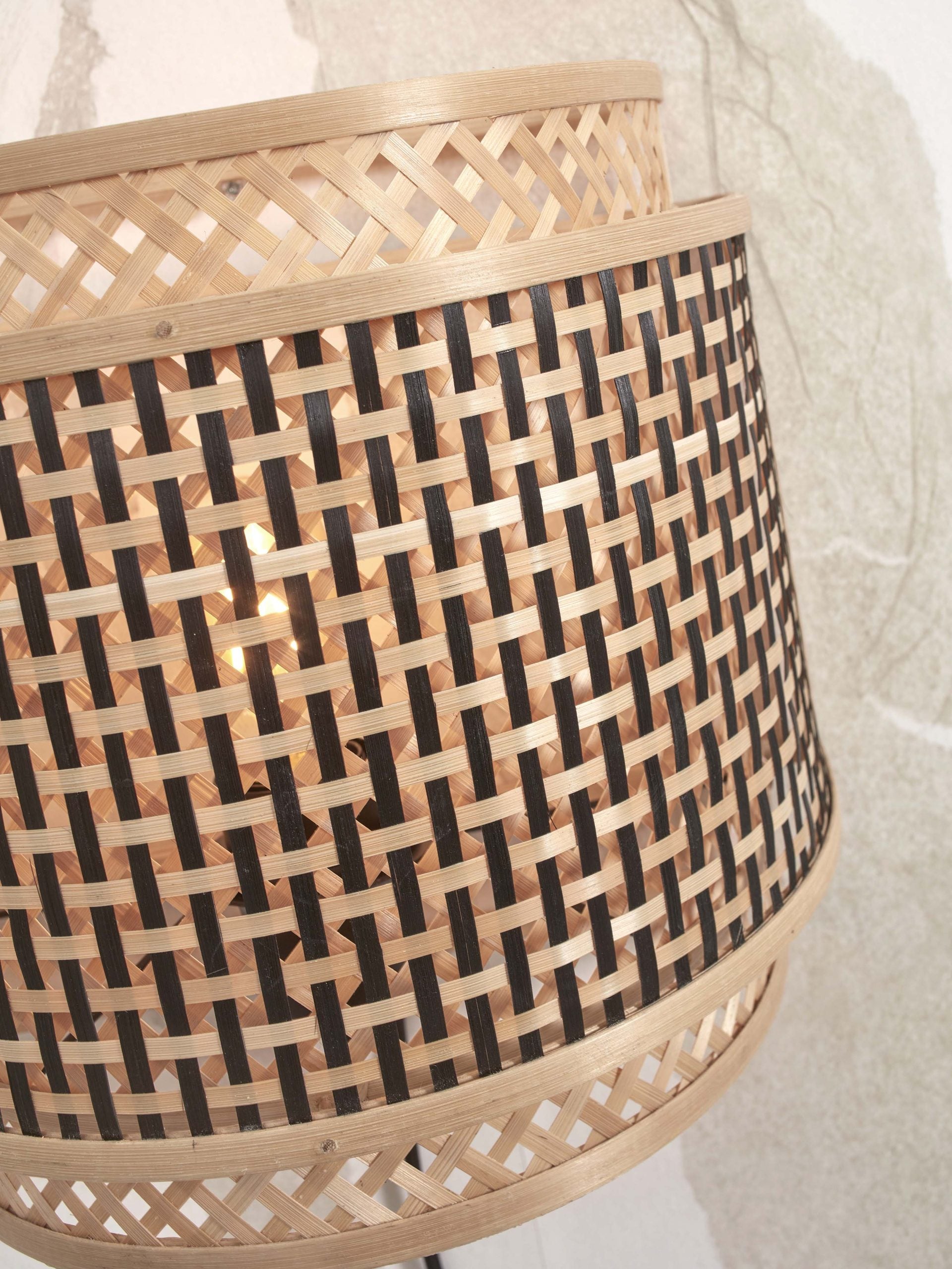 Wall Lamp - BHUTAN - Bamboo / Round