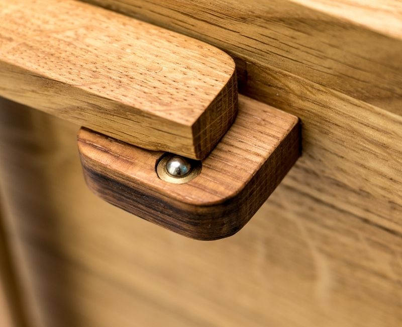 breakfast tray oak