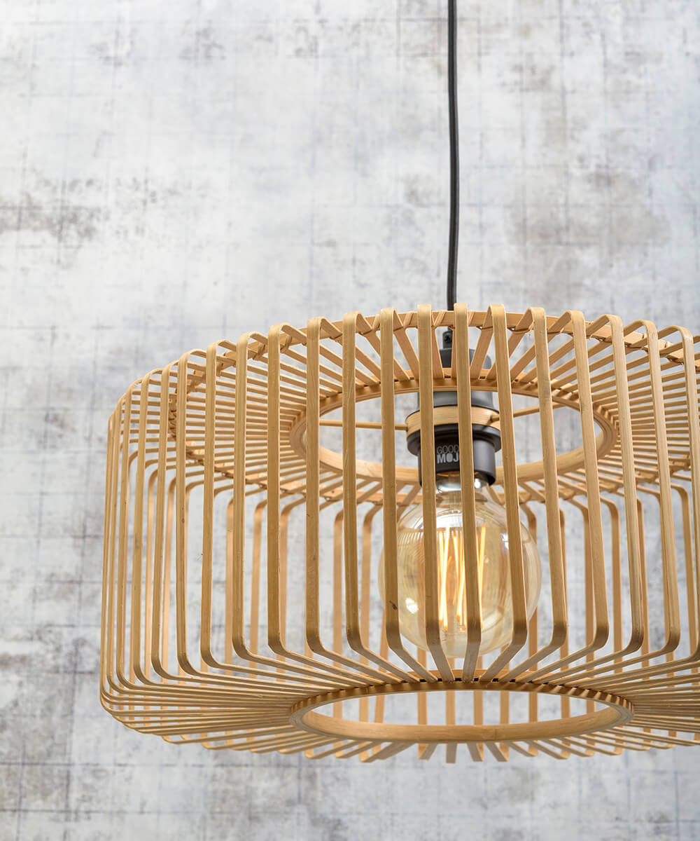 Hanging Lamp - BROMO - Bamboo - Round