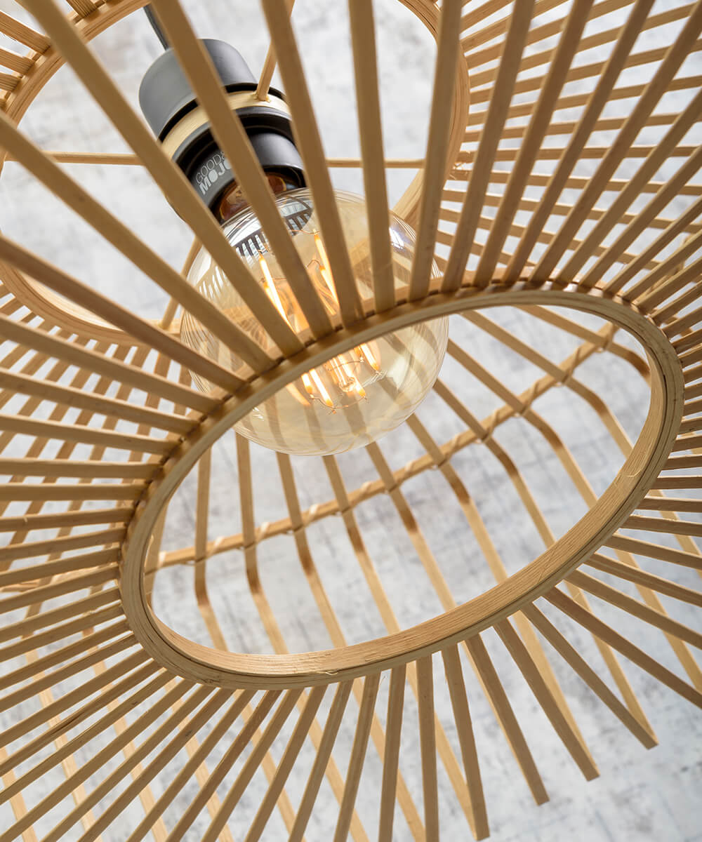 Wall Lamp - BROMO - Bamboo - Natural