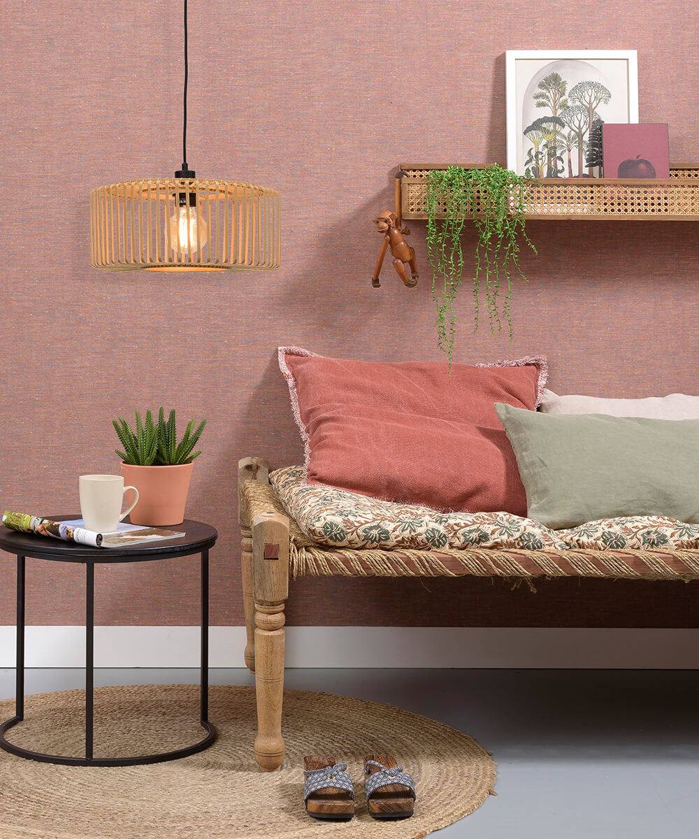 Hanging Lamp - BROMO - Bamboo - Round