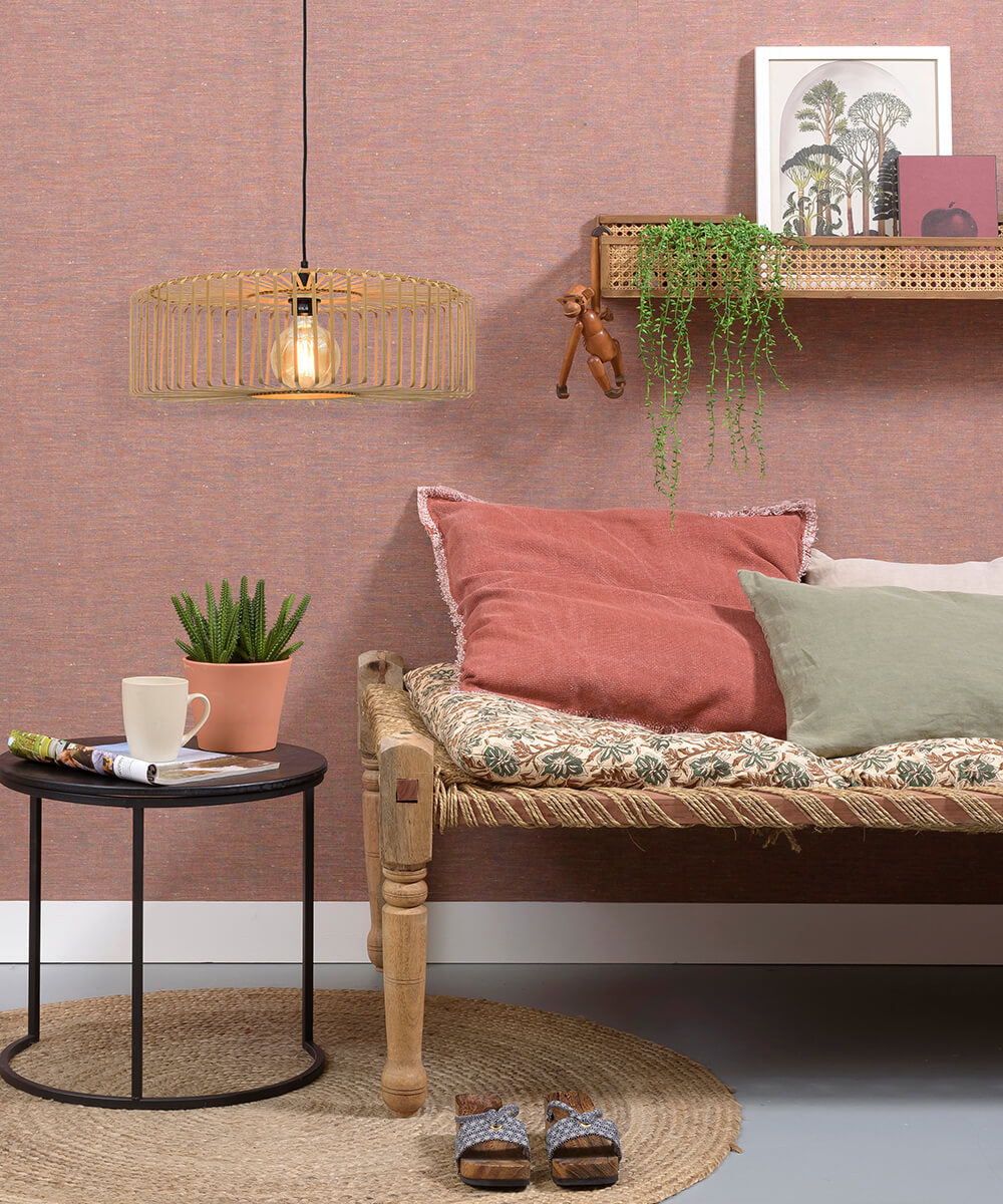 Hanging Lamp - BROMO - Bamboo - Round