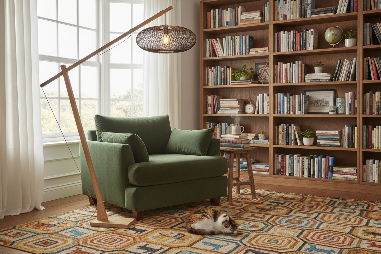 Floor Lamp - CANGO - Bamboo - Large