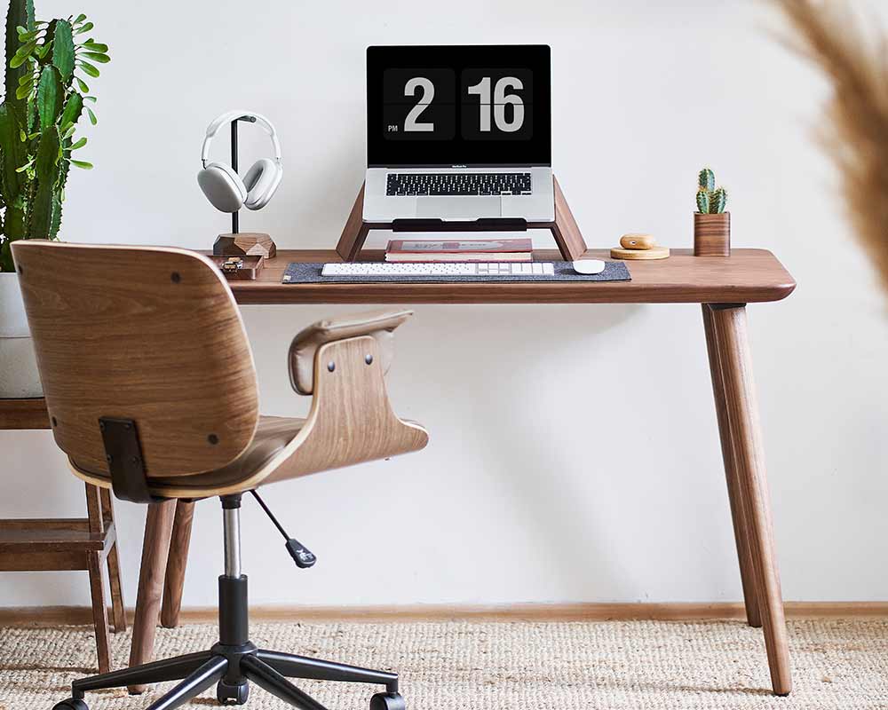 classic desk walnut mood 001