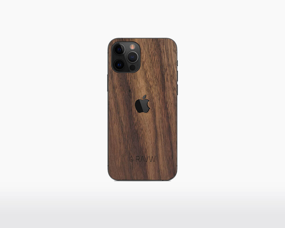cover iphone 12 pro max walnut rauw on webshop wooden amsterdam.jpg