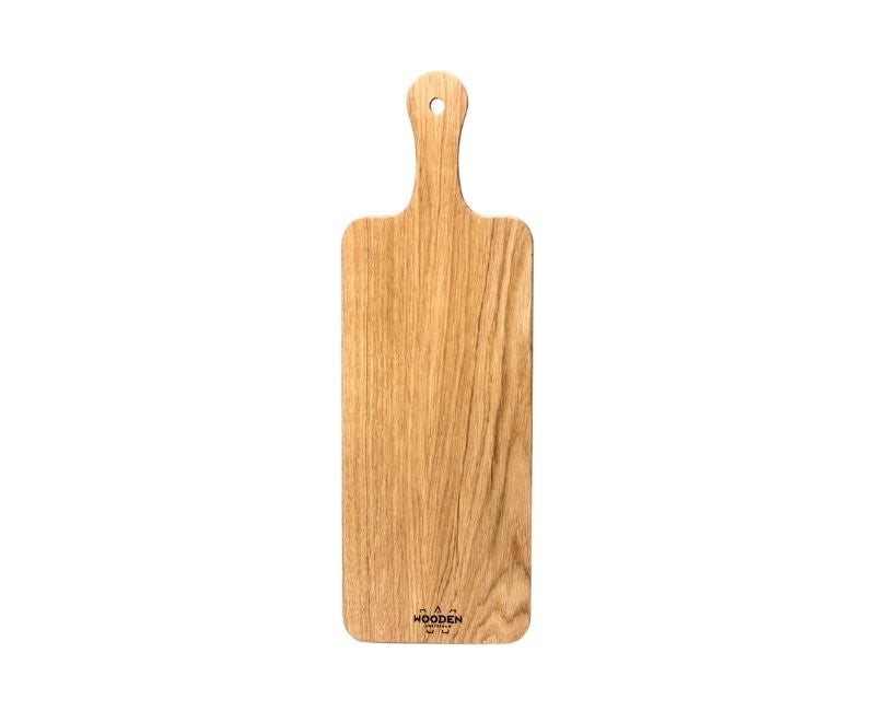 cutting board handle large oak