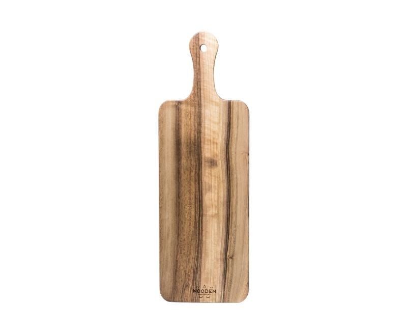 cutting board handle large walnut
