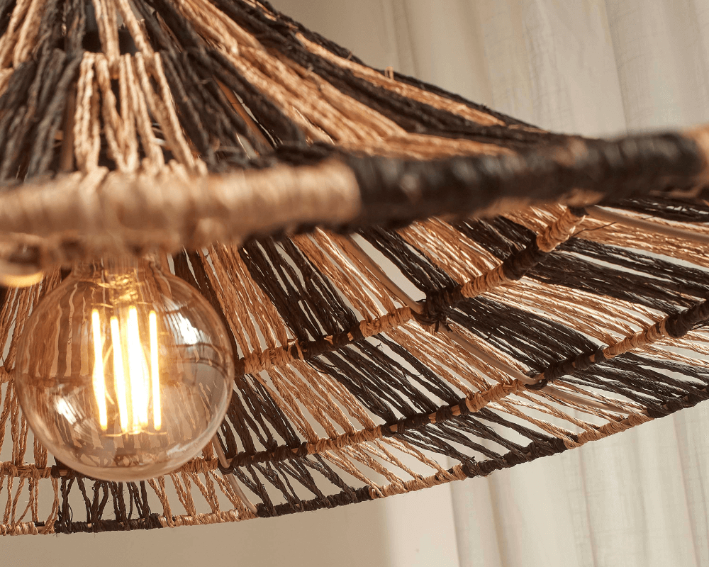 hanging lamp cuzco jute