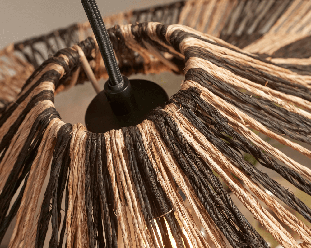 hanging lamp cuzco jute
