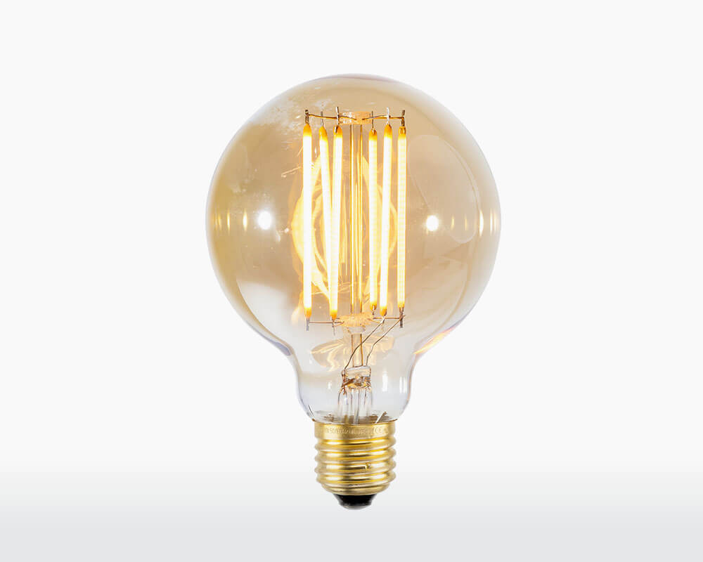 CALEX LED Dimmable Light Bulb - Globe - Goldline - E27